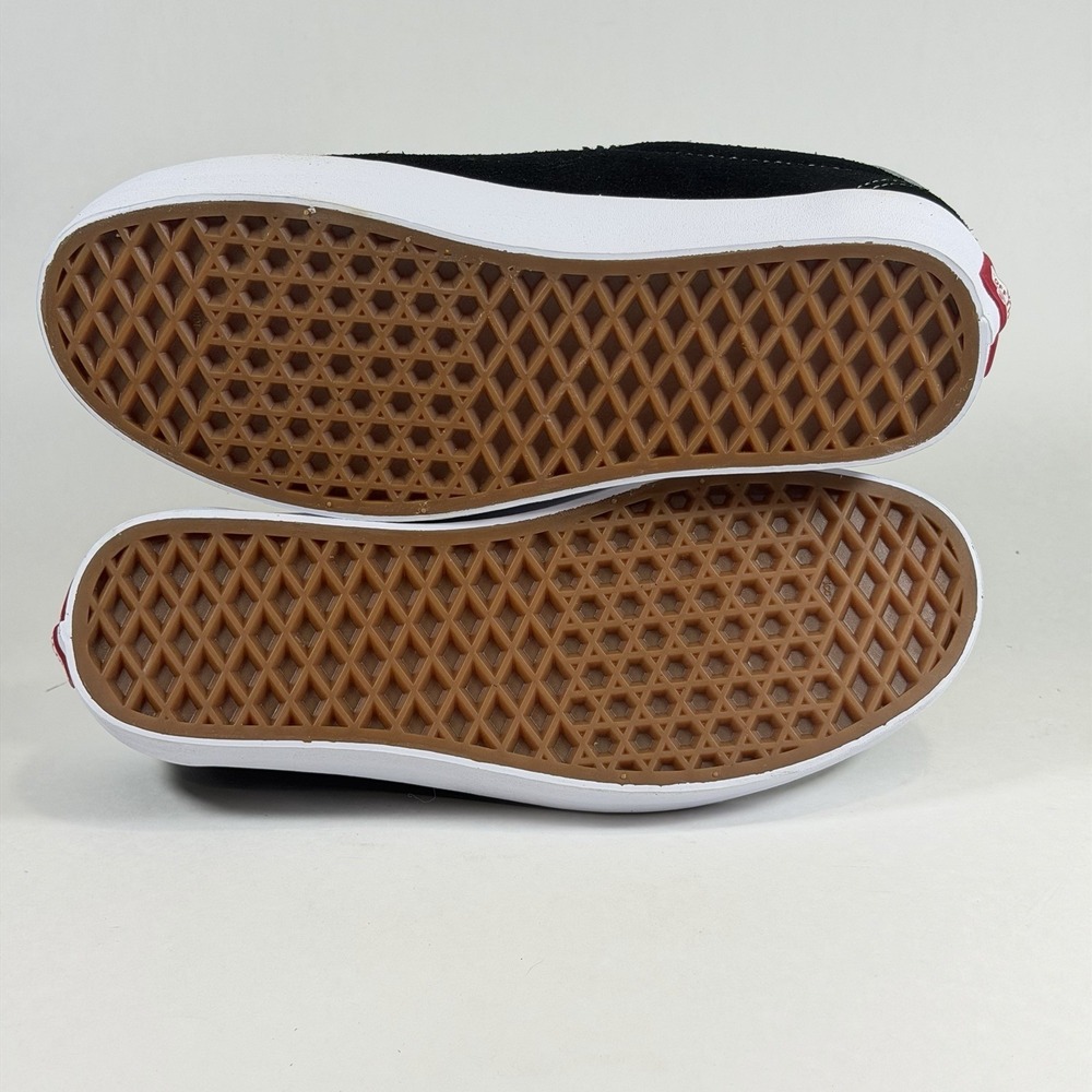 Vans Size-6.5 Womens Unisex Sport Low Skate Sneakers Shoes Black/White Retro - Picture 7 of 9